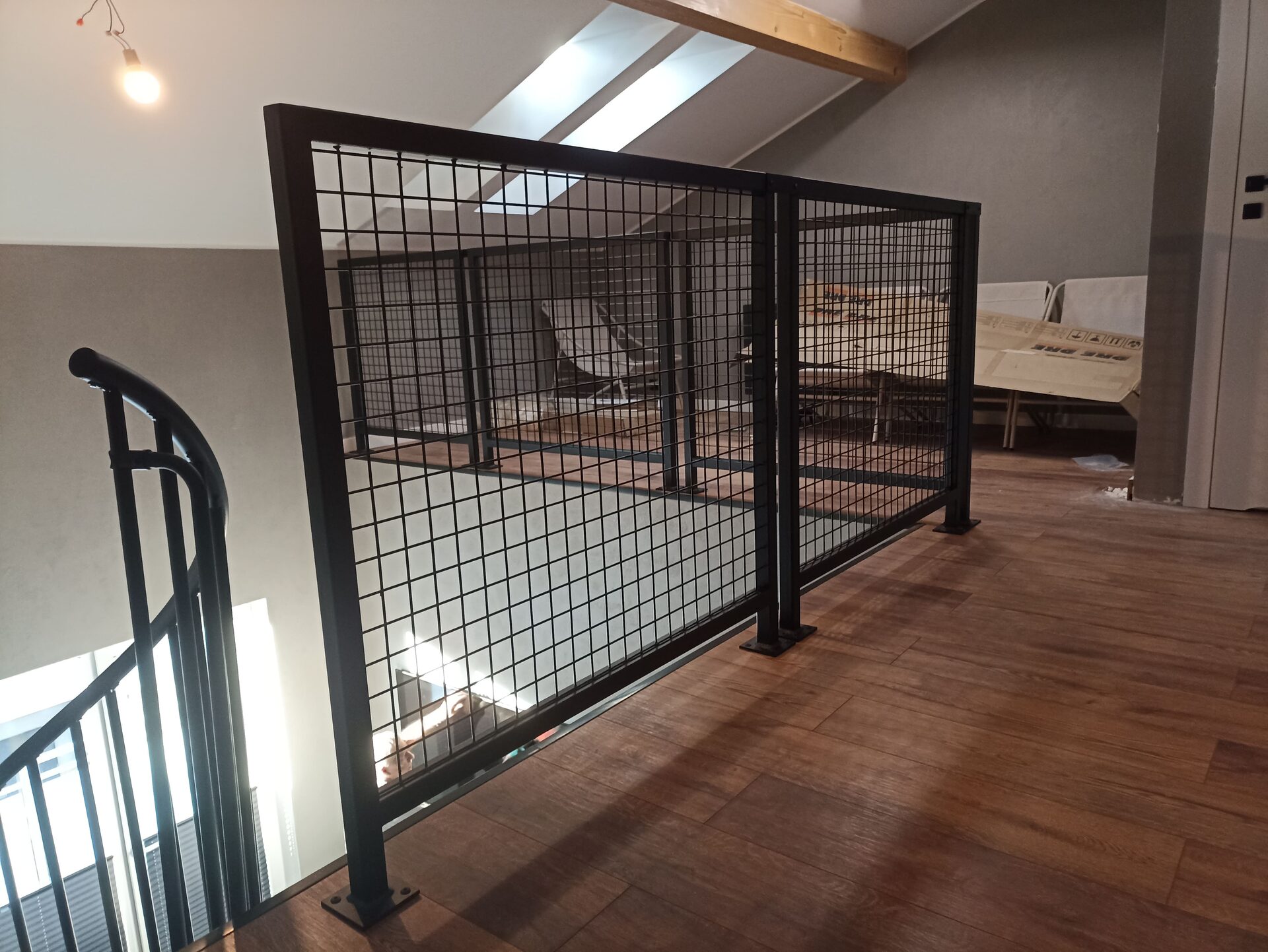 Balustrada wewnętrzna – realizacja Barierki24