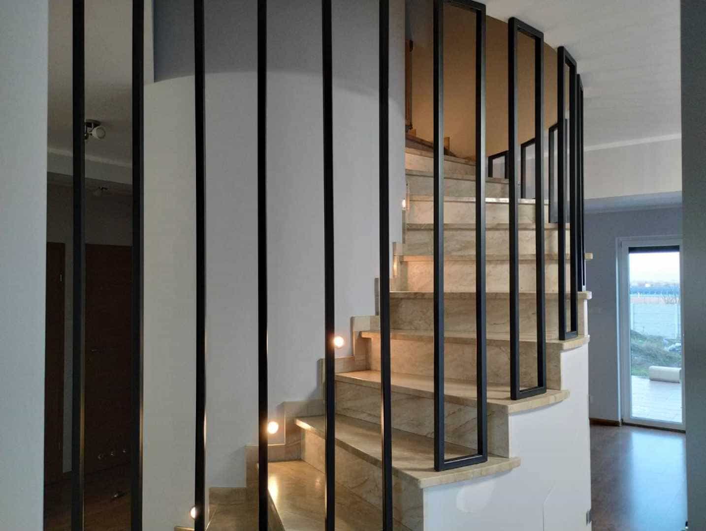 Balustrada wewnętrzna – realizacja Barierki24