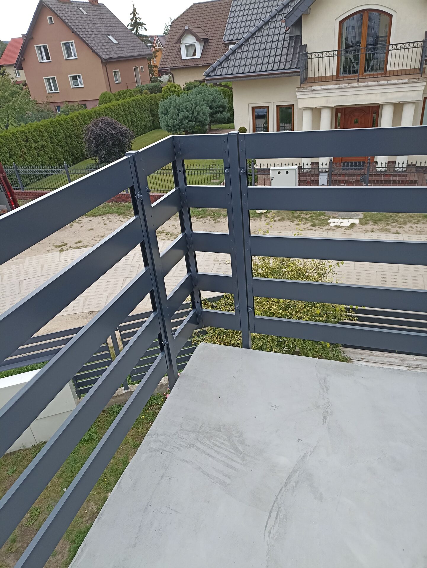 Balustrada zewnętrzna – realizacja Barierki24