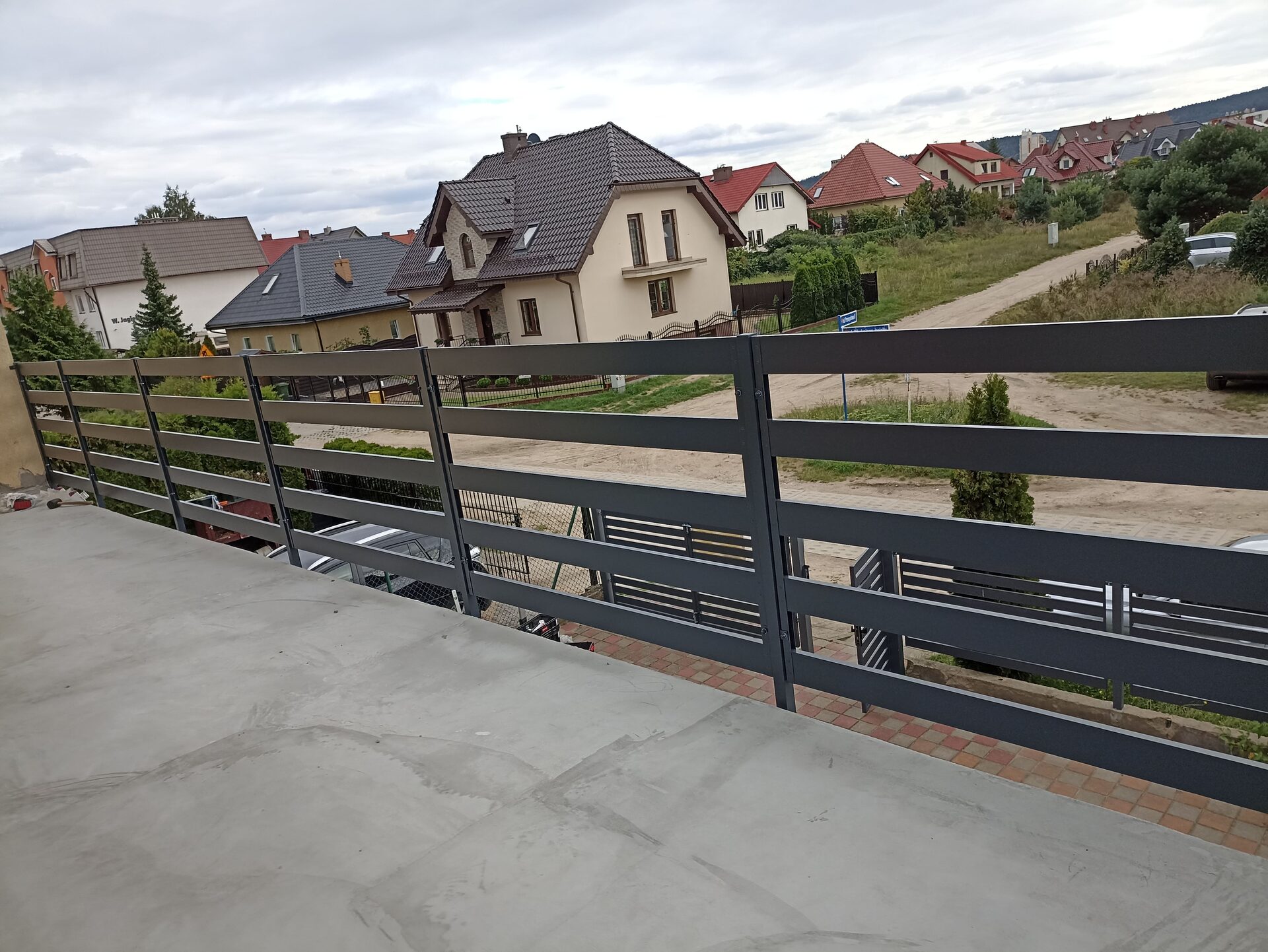 Balustrada zewnętrzna – realizacja Barierki24