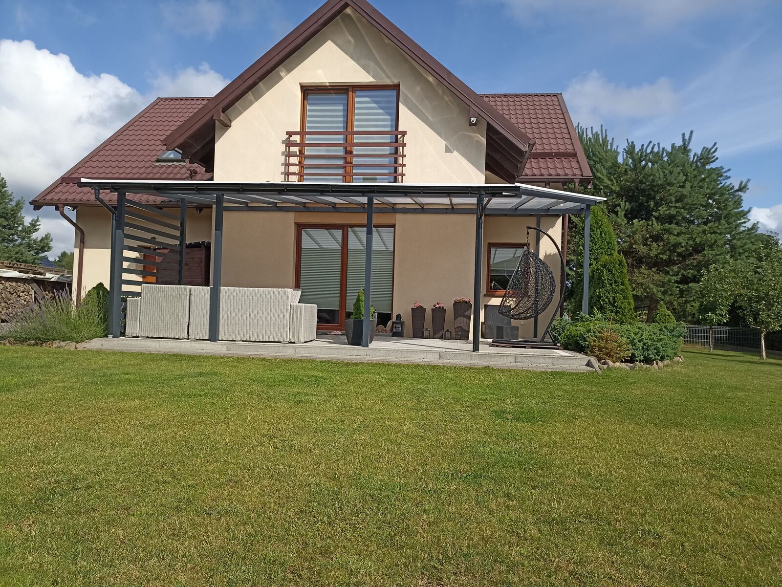 Pergola tarasowa – realizacja Barierki24
