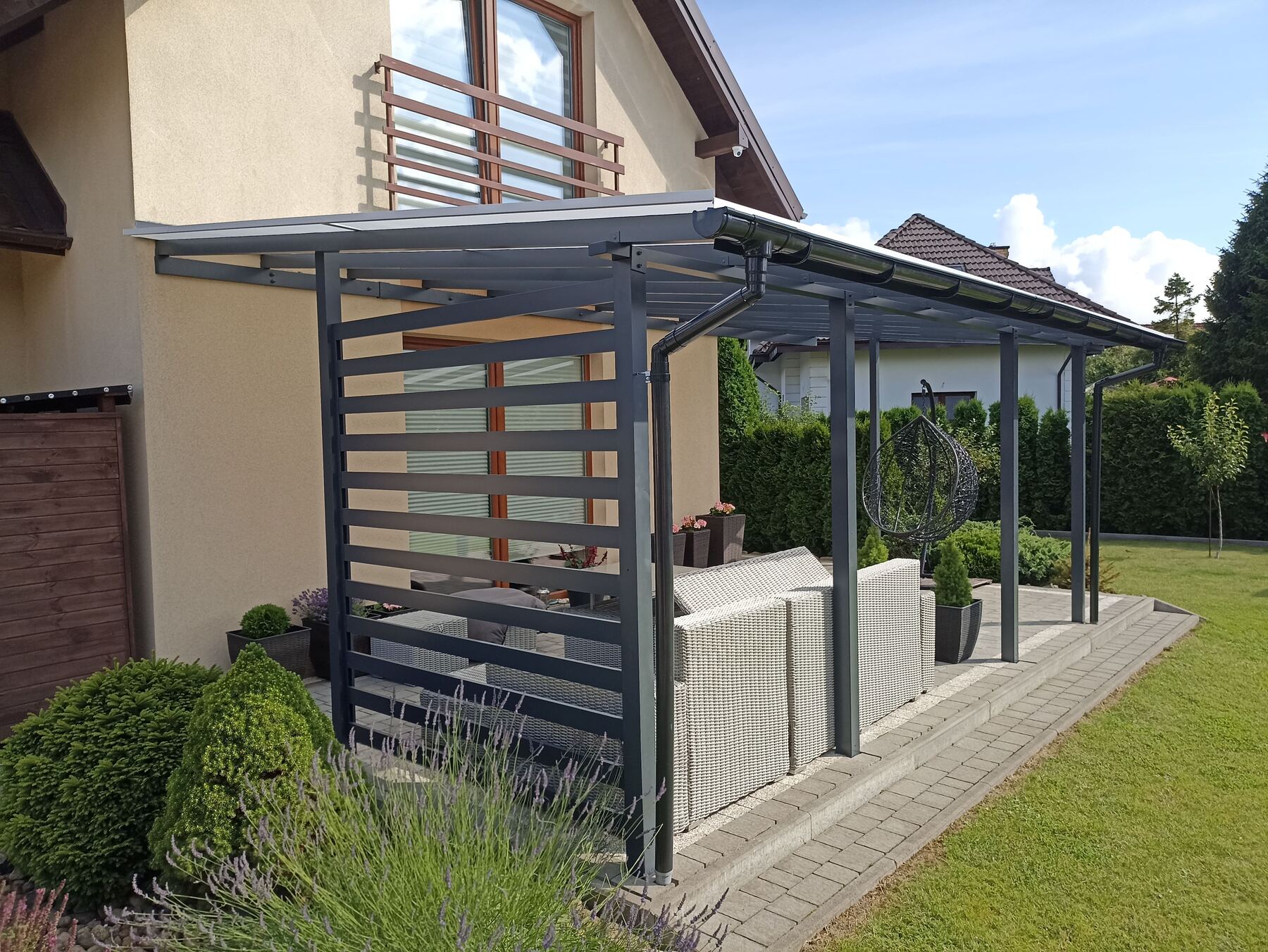 Pergola tarasowa – realizacja Barierki24