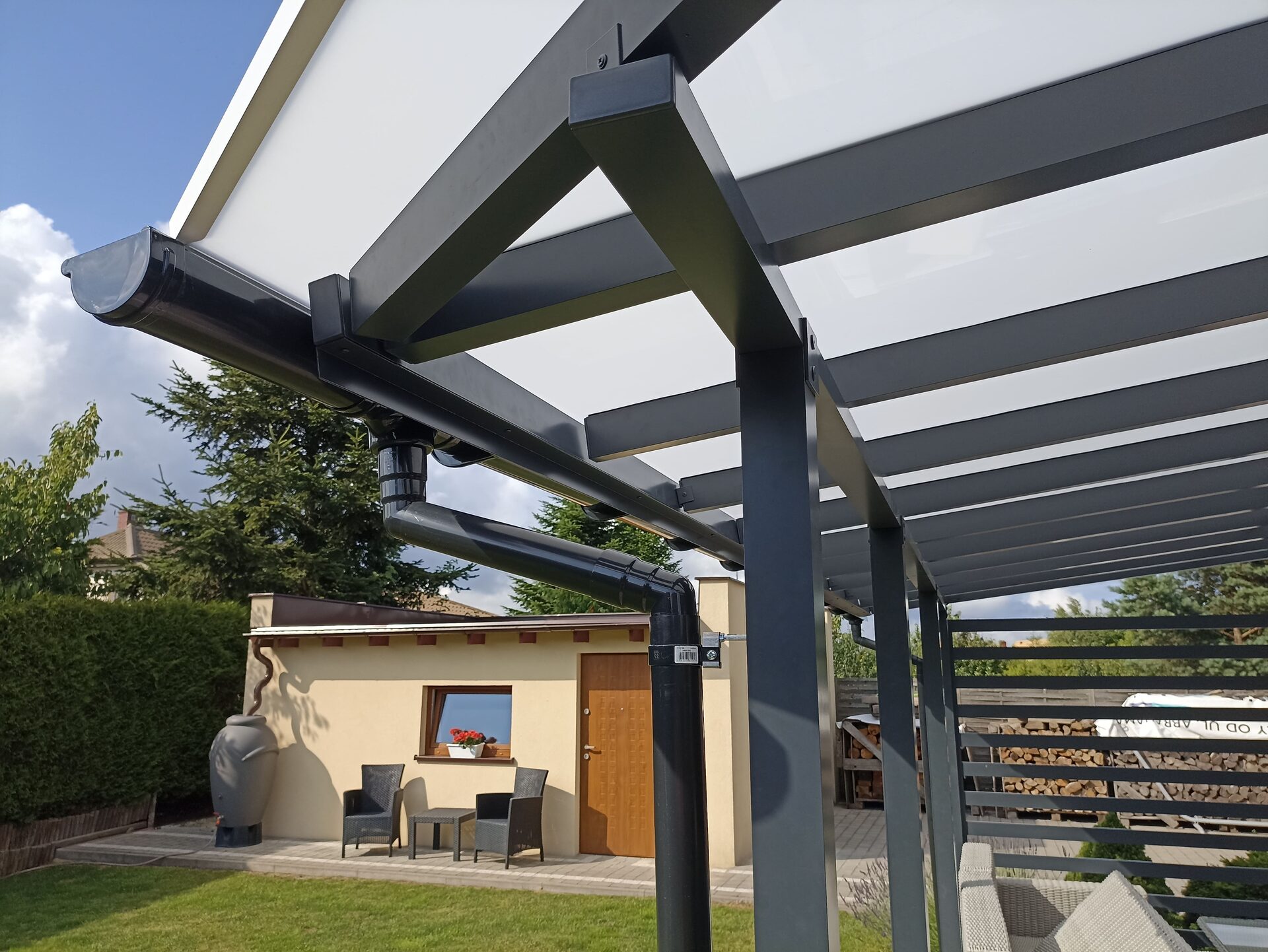 Pergola tarasowa – realizacja Barierki24