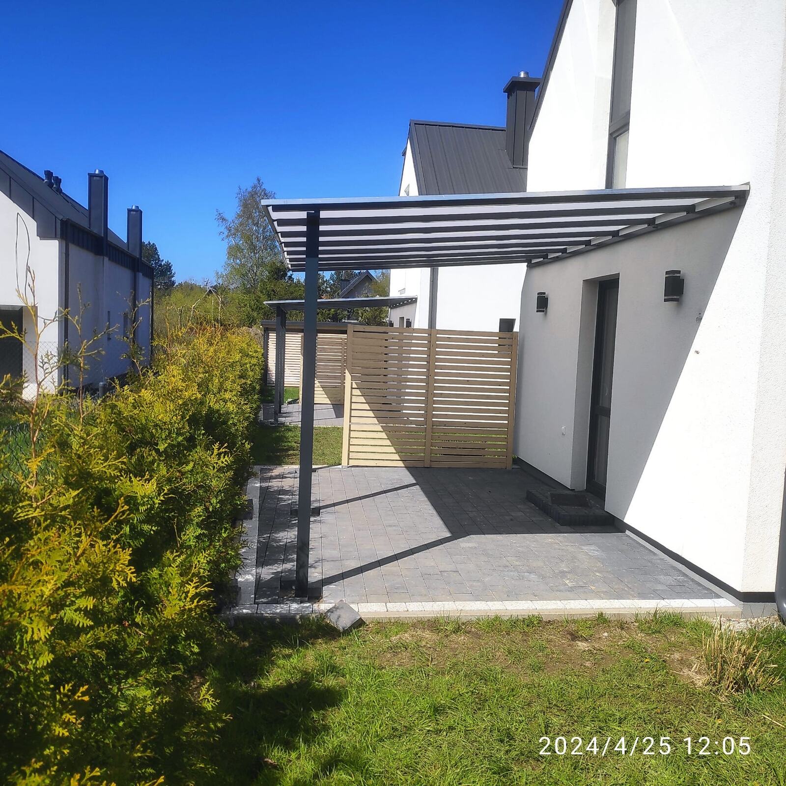 Pergola tarasowa – realizacja Barierki24