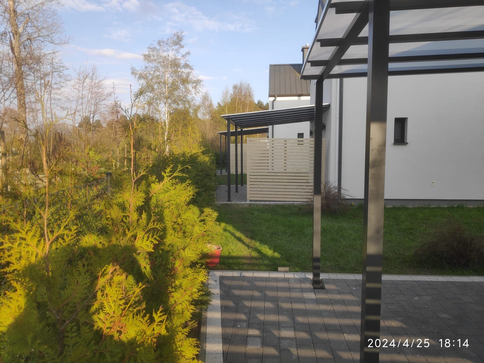 Pergola tarasowa – realizacja Barierki24