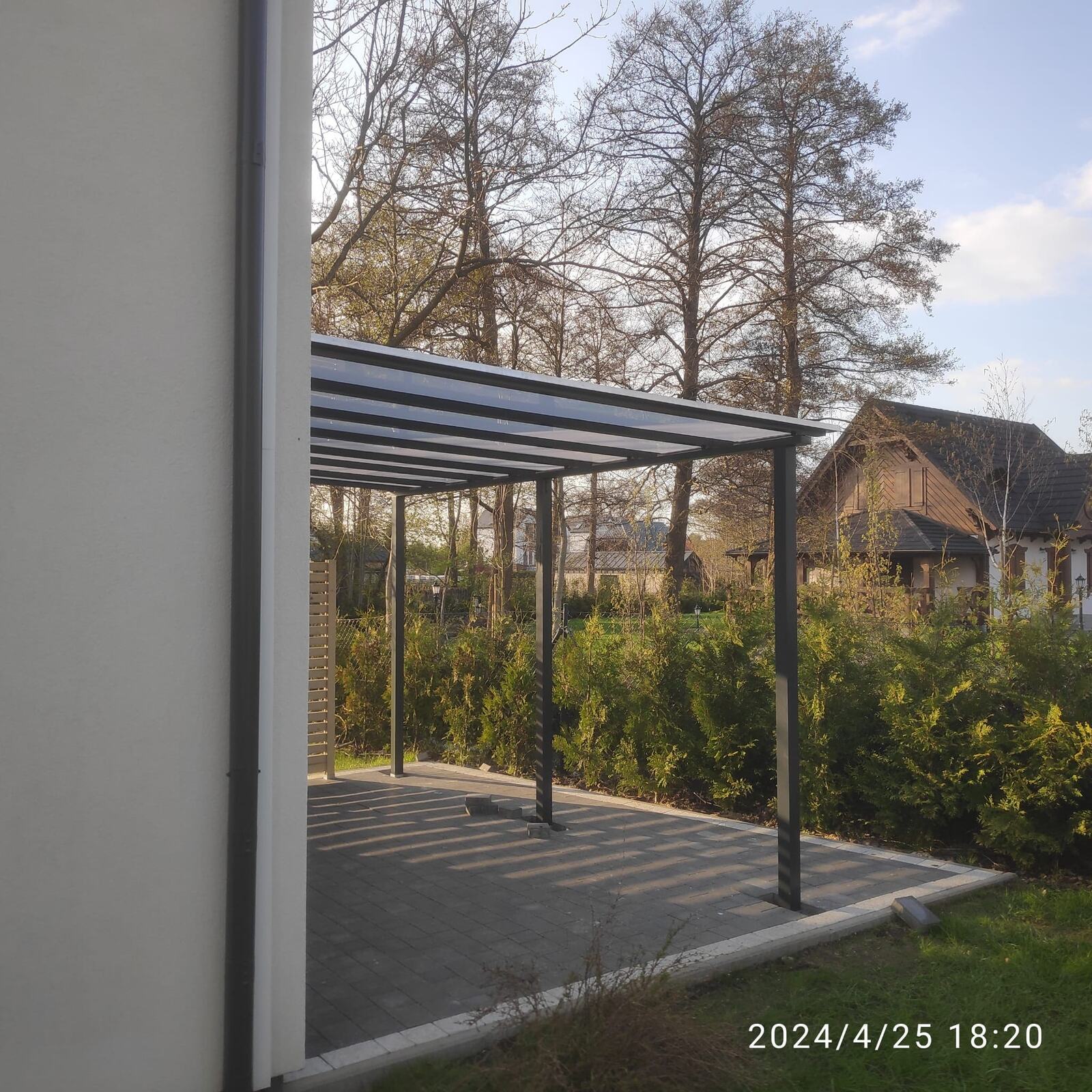 Pergola tarasowa – realizacja Barierki24