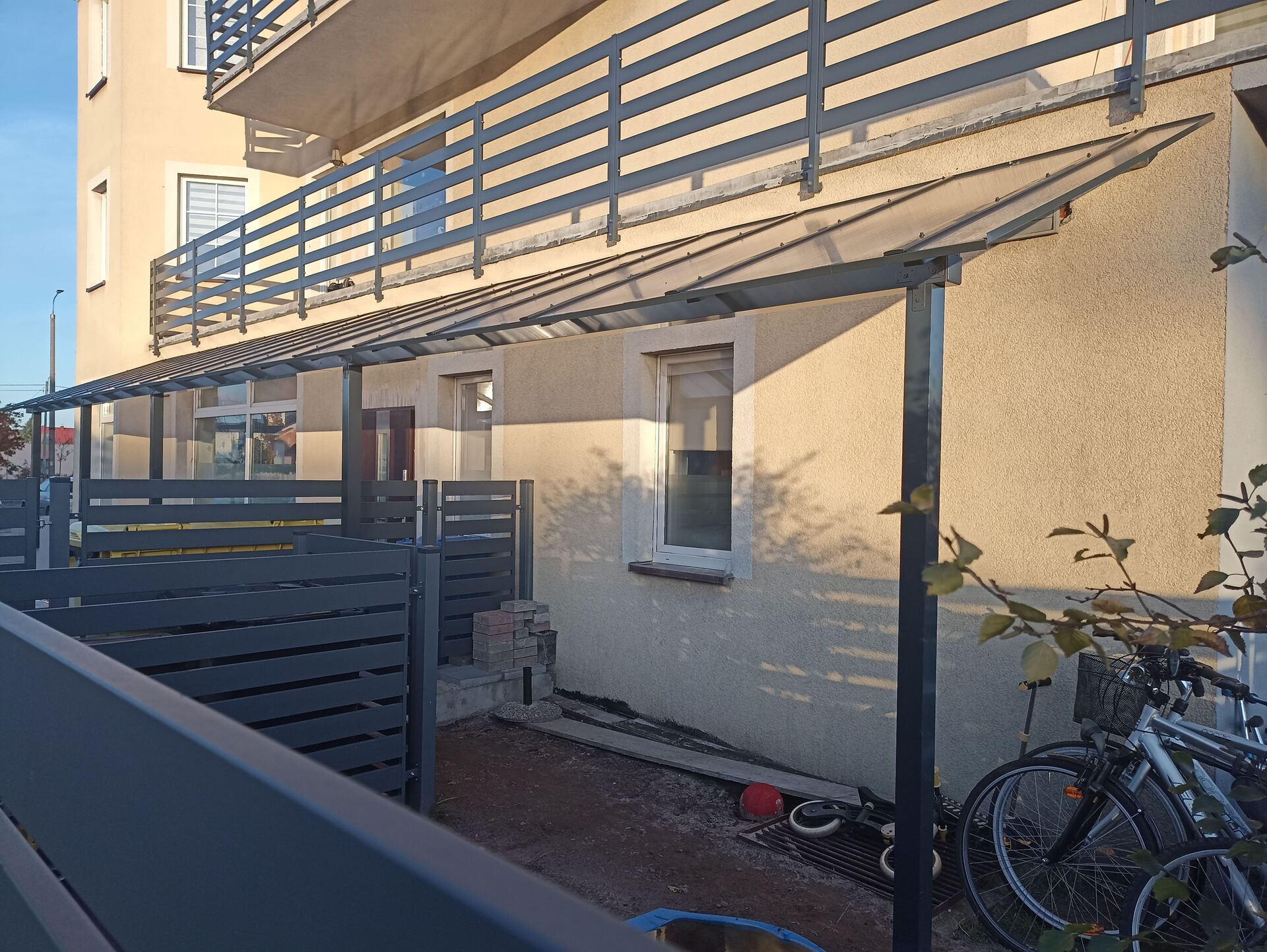 Pergola tarasowa – realizacja Barierki24
